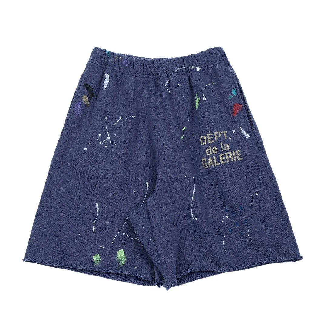 Graffiti Wide Leg Shorts photo 4
