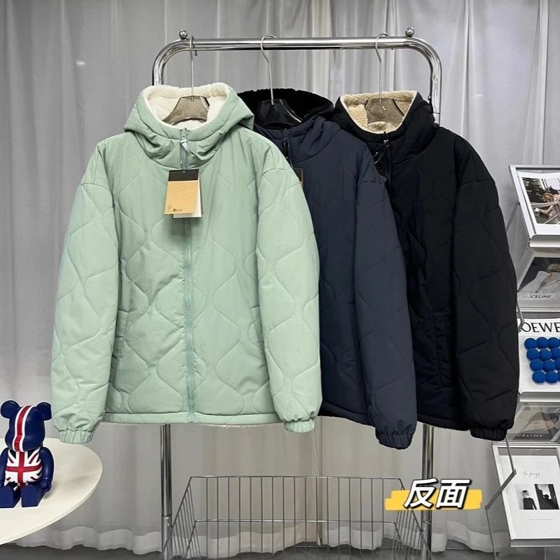 Double-Sided Sherpa Couple Jacket photo 8