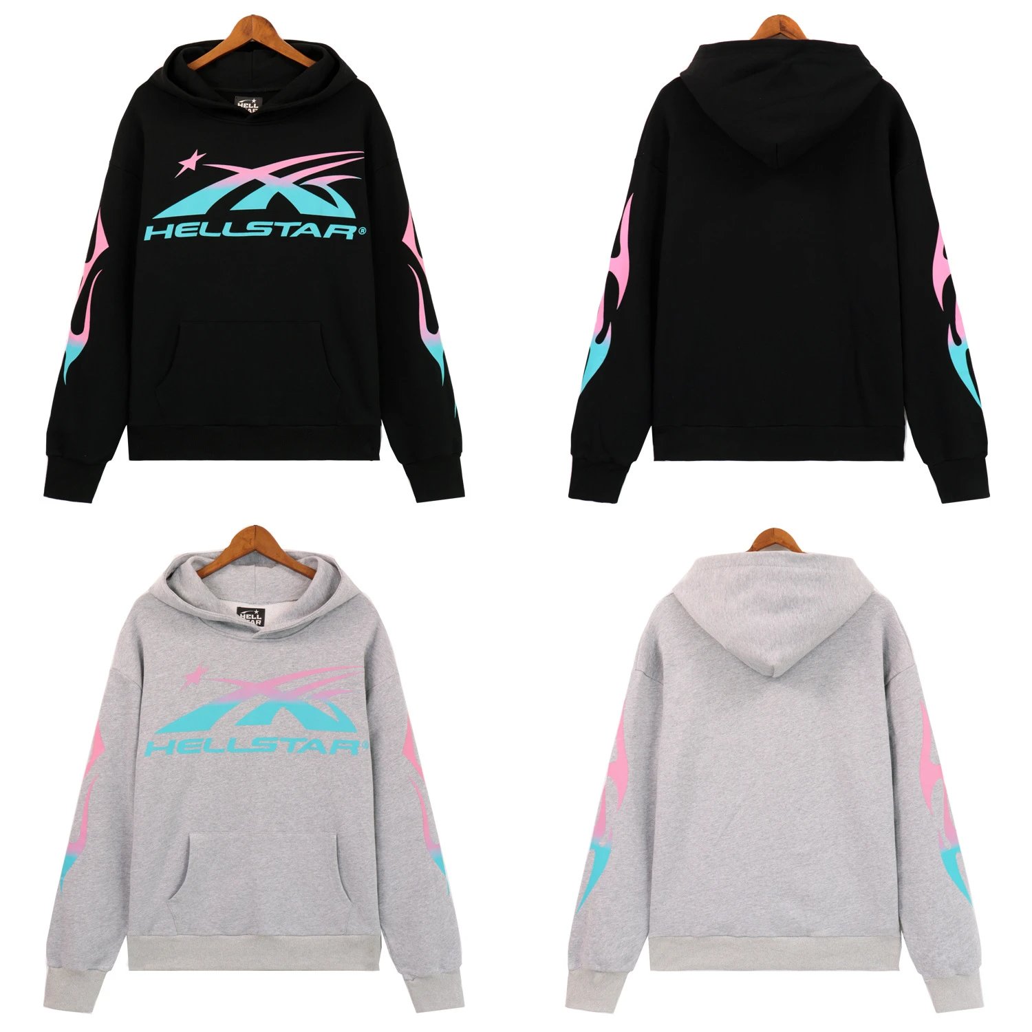 Washed Vintage Hoodie Sweatshirt photo 8