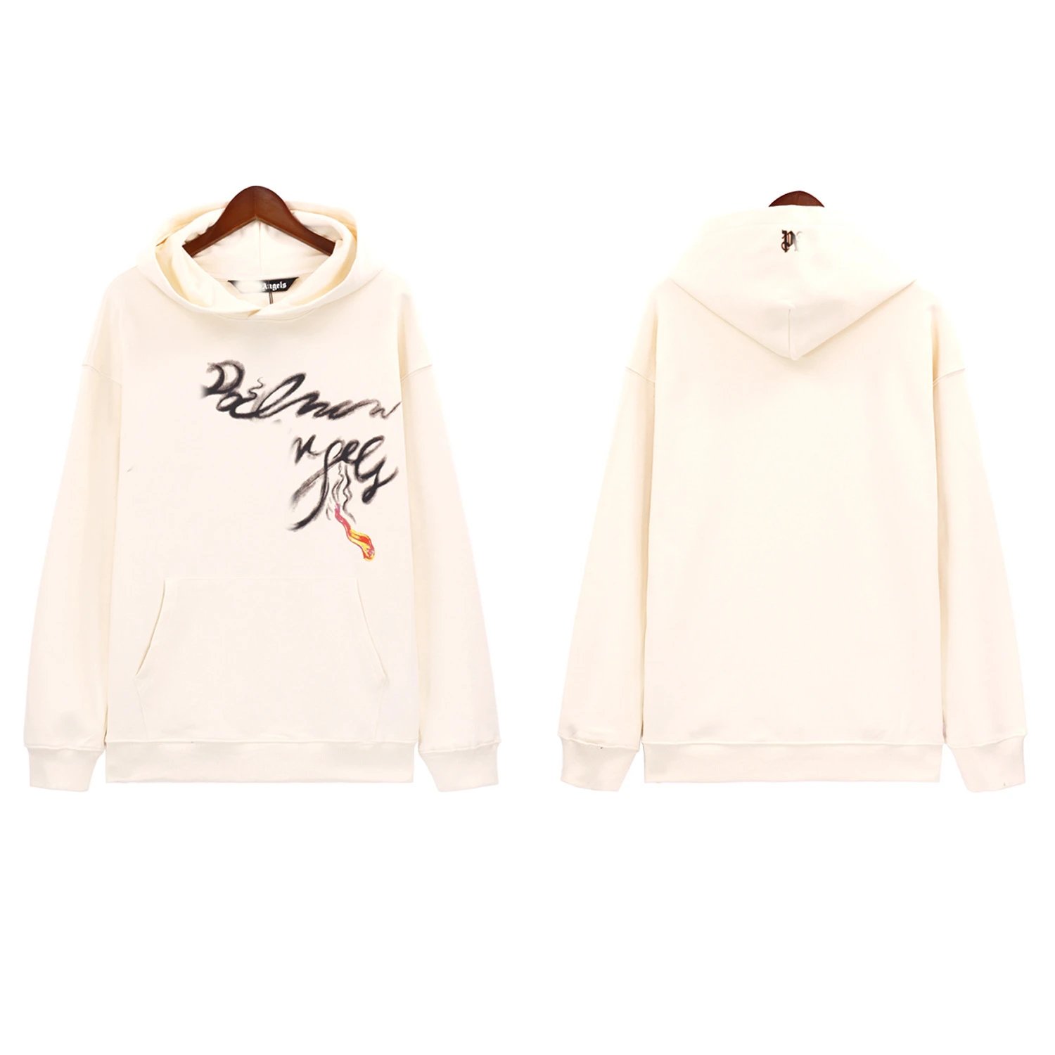 Spray Logo Print Hoodie photo 3