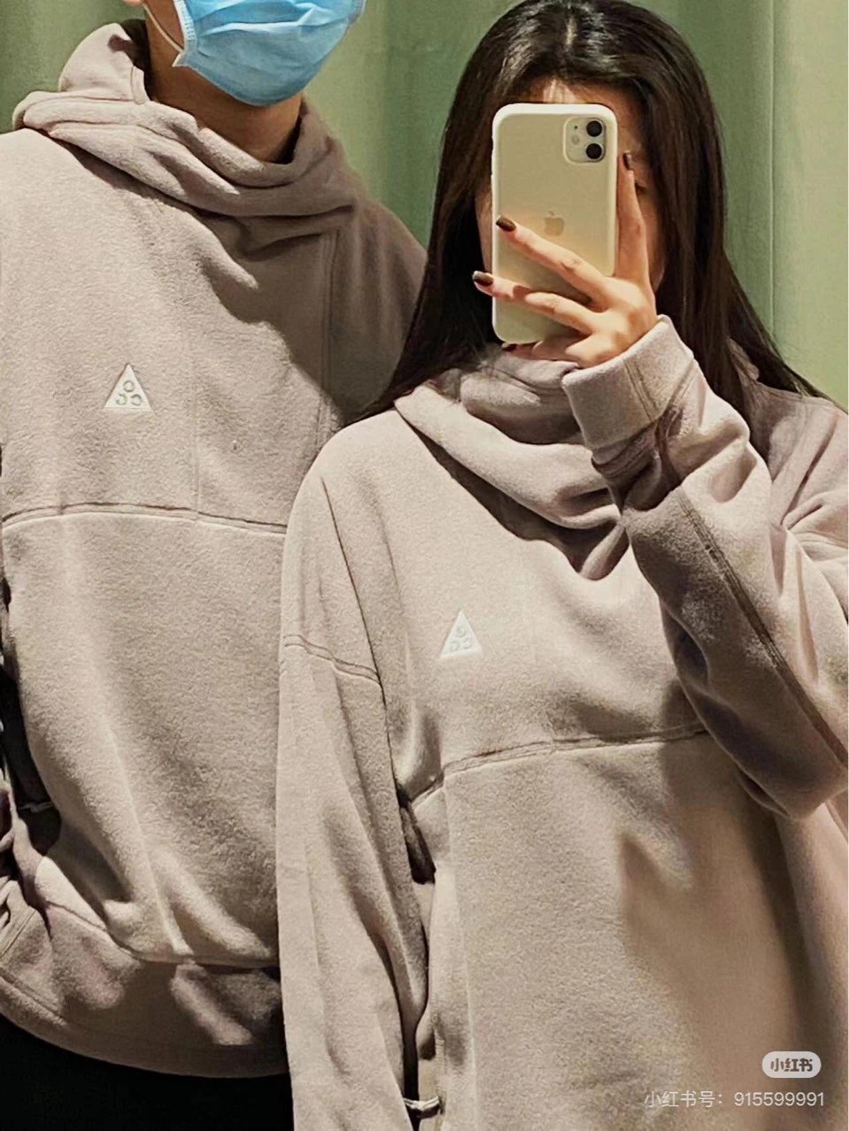 Embroidered Logo Fleece Hoodie photo 4