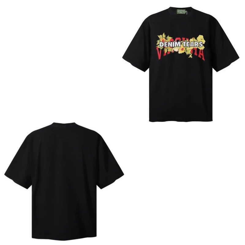 Floral Oil Painting T-Shirt photo 6
