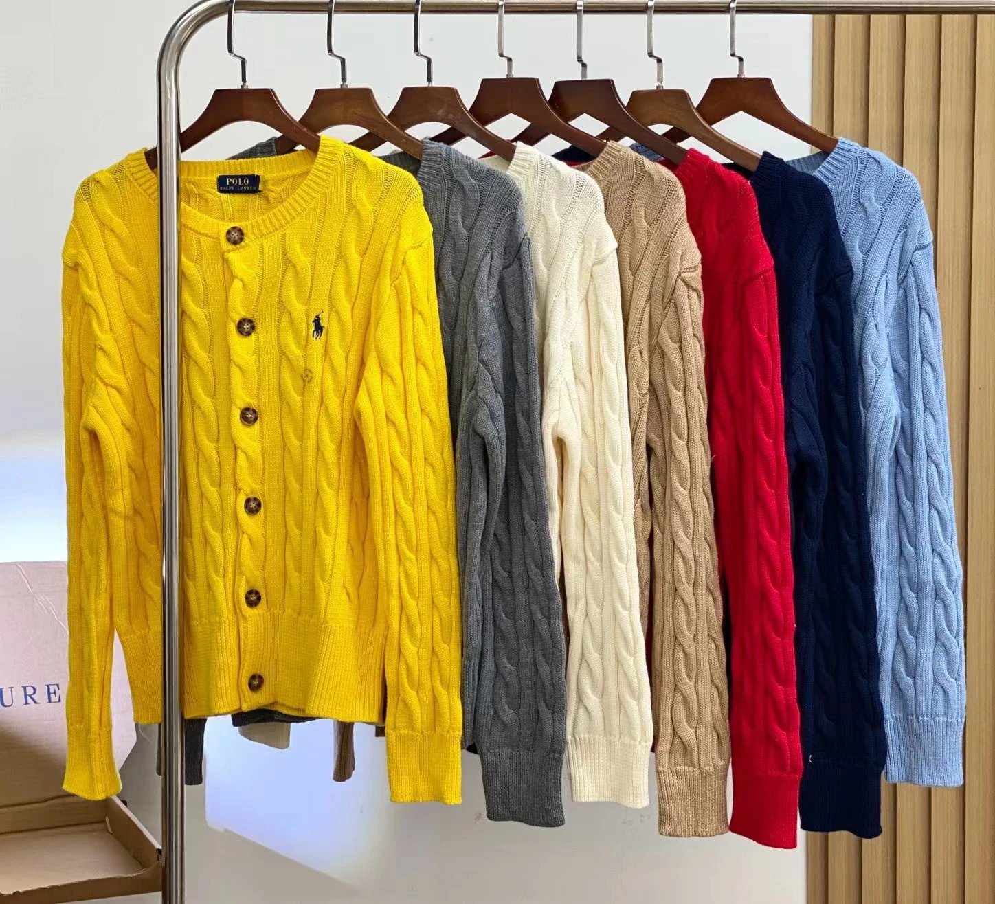 Classic Cable Knit Cardigan photo 8