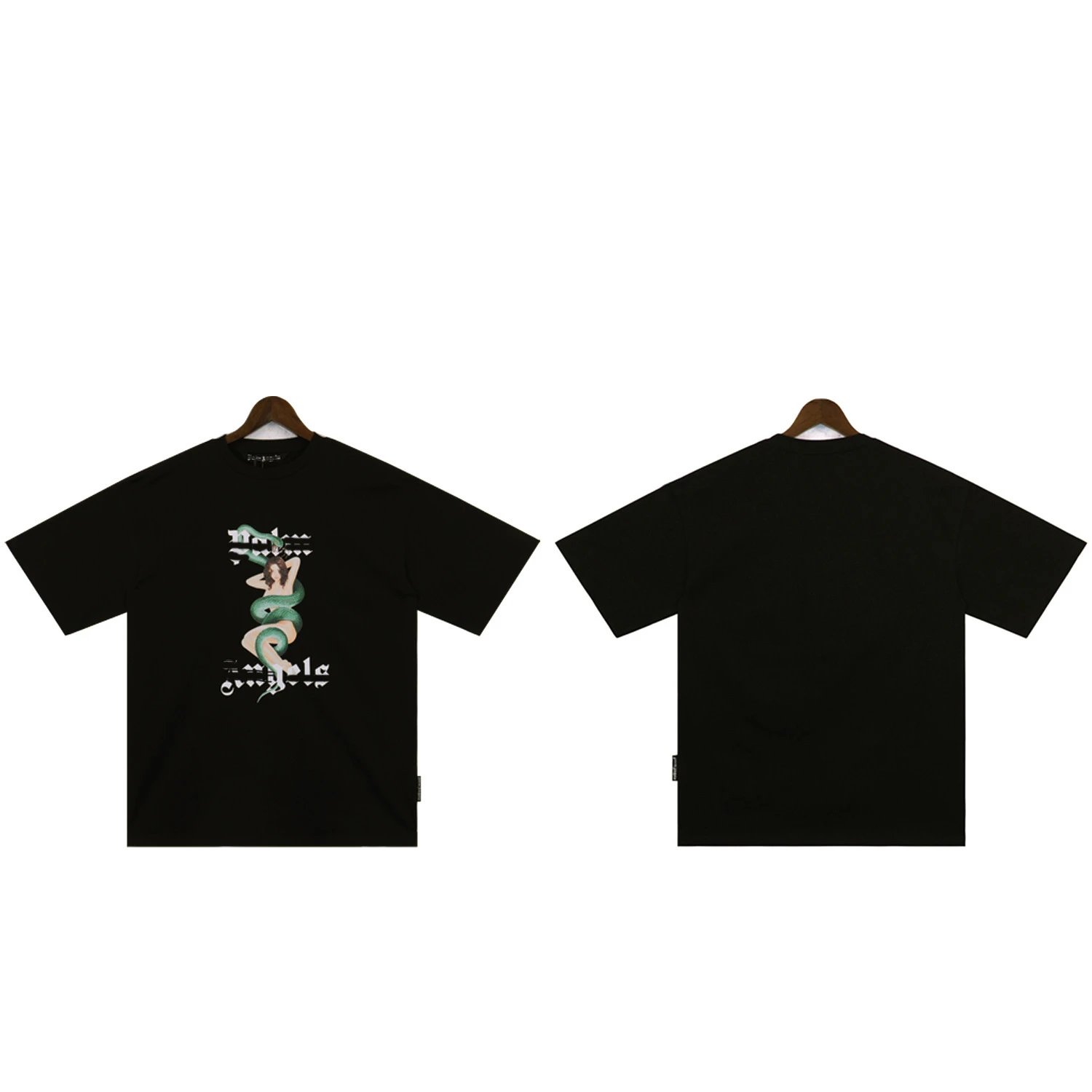 Spiral Snake Print T-Shirt photo 2