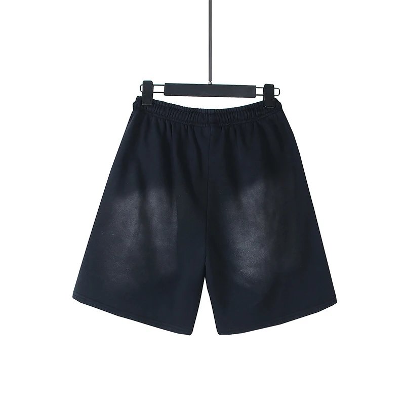 Washed distressed beach shorts photo 7