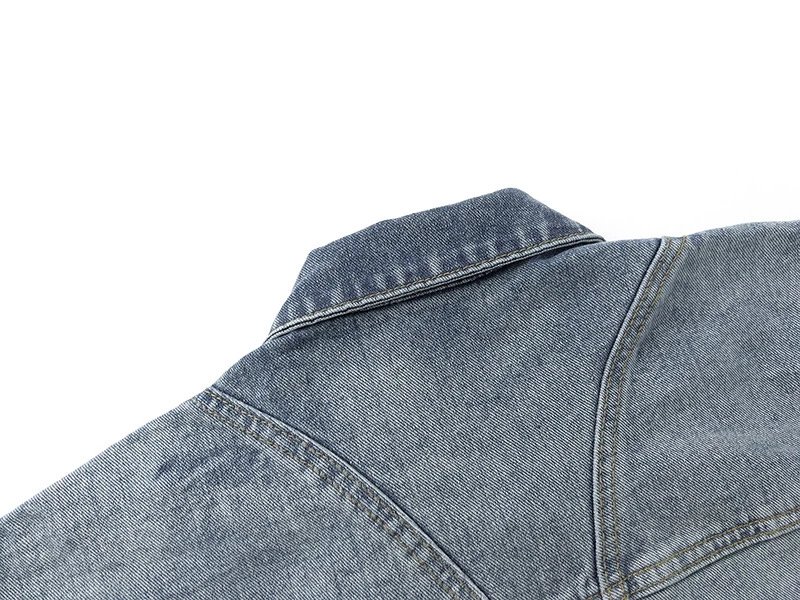 Angel Print Denim Jacket photo 8