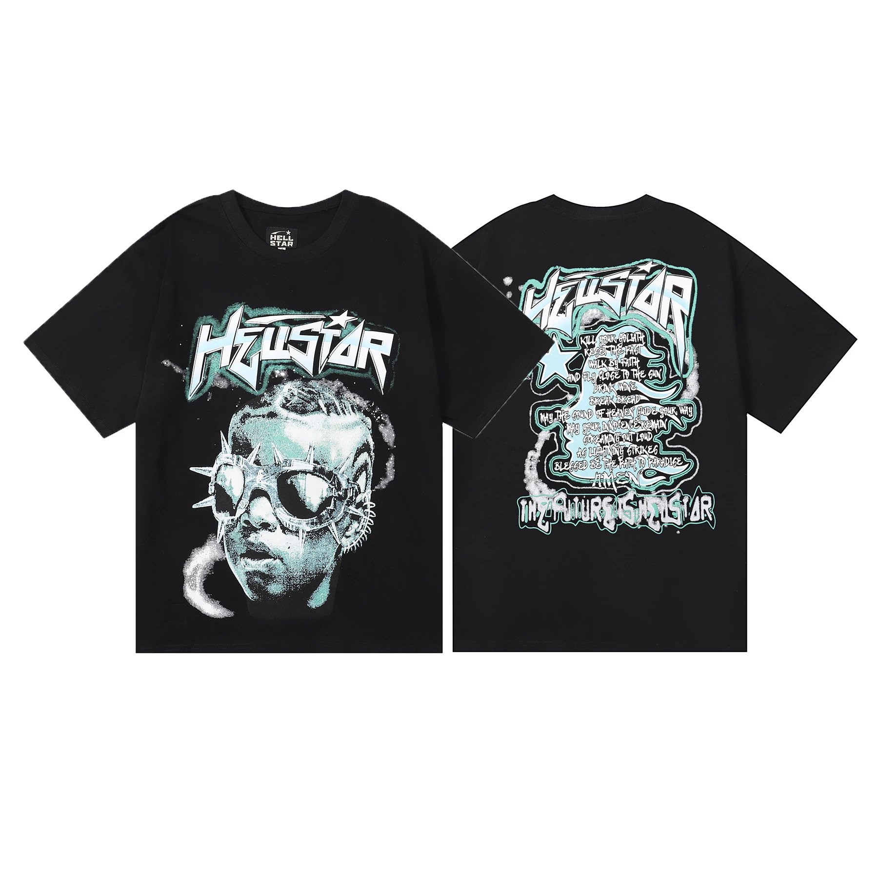 Alien Boy Print Oversized T-Shirt photo 4