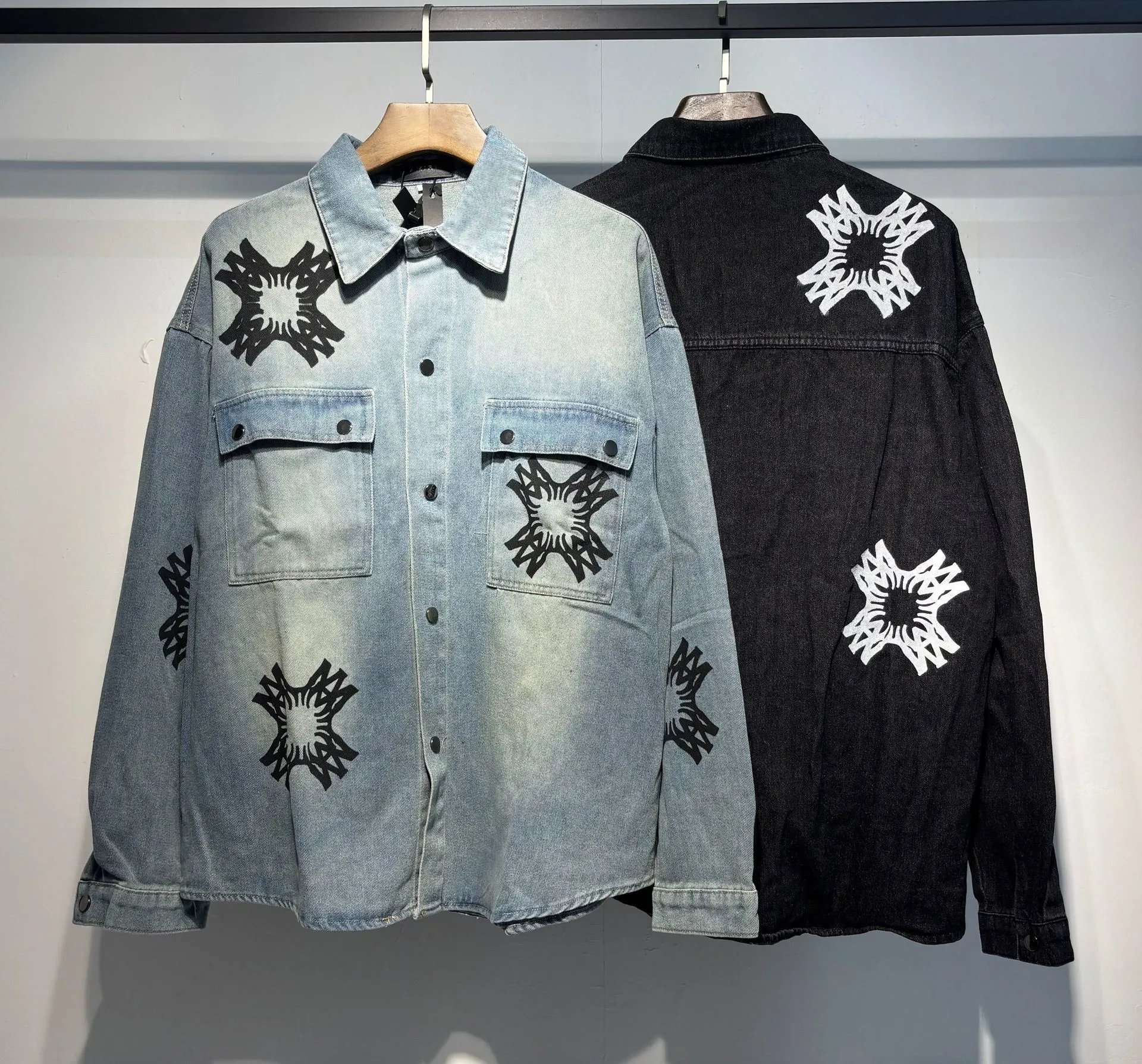 Washed Denim Jacket photo 4