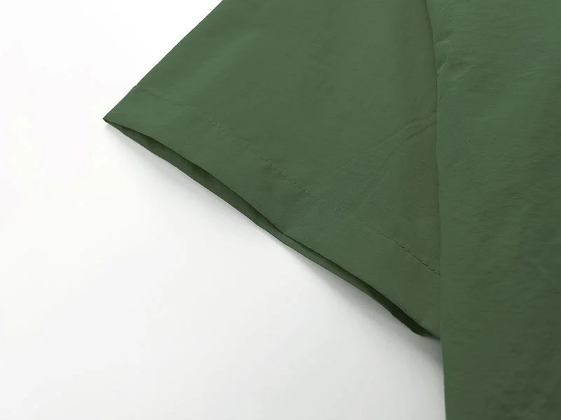 Gallery Dept Olive Green Camp Shirt and Shorts Set - 21