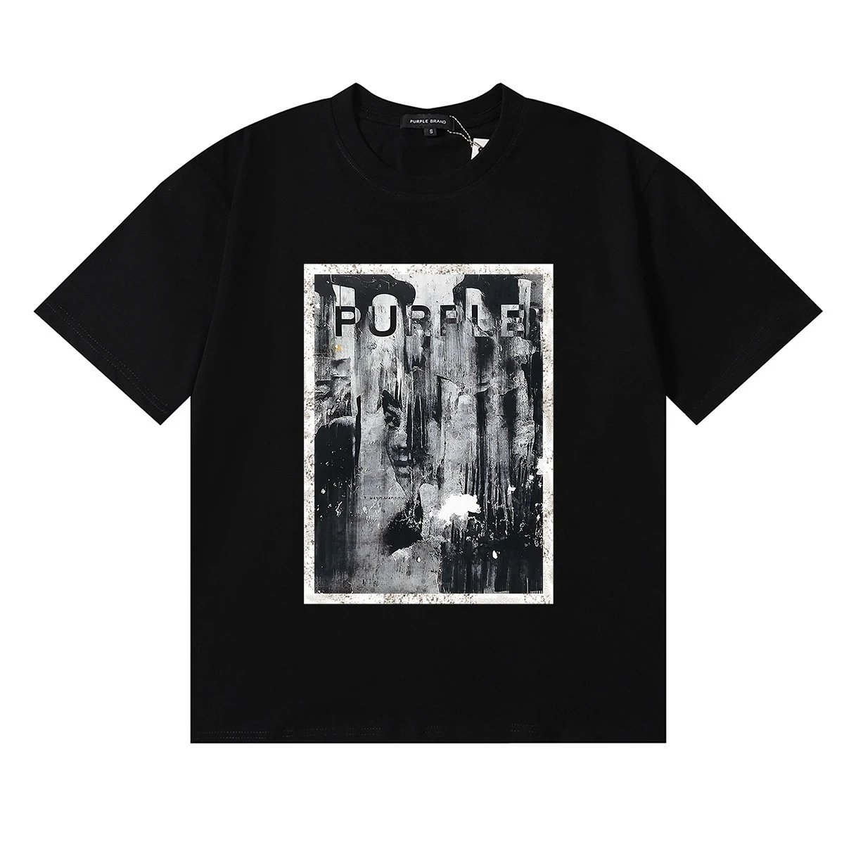 Letter Color Print T-Shirt photo 5