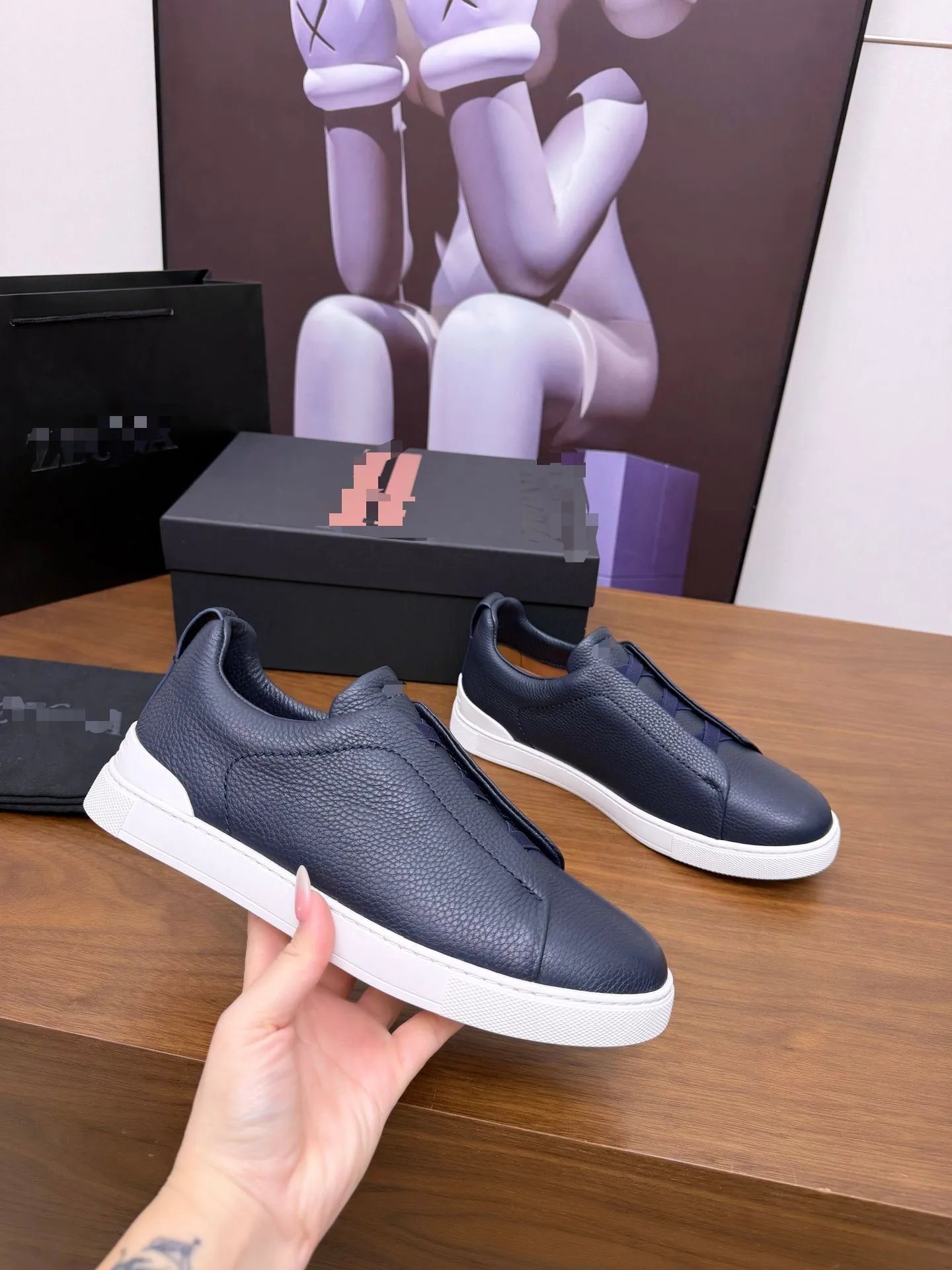 Leather Slip-On Casual Shoe photo 7