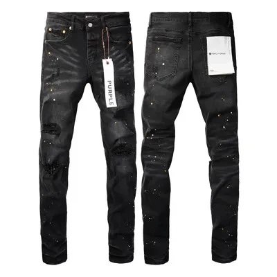 Ripped Patch Denim Jeans photo 5