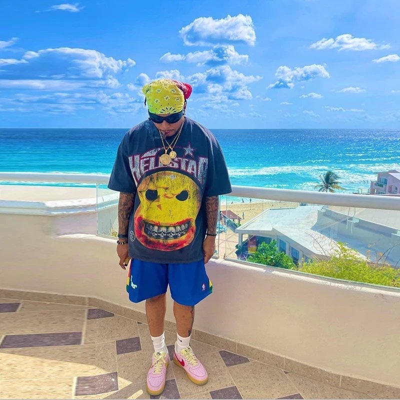 Smiley Earth Printed T-Shirt photo 4