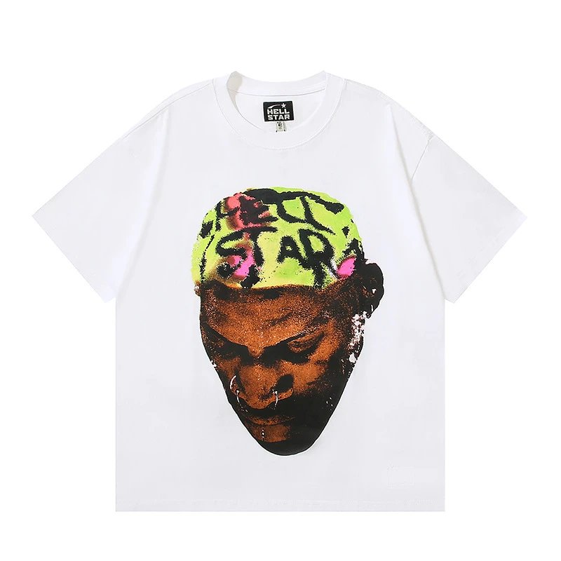 Portrait Head Graphic T-Shirt photo 8