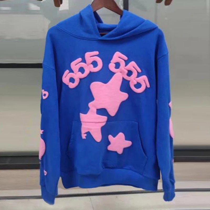 450G Fleece Couple Hoodie Embroidered photo 5