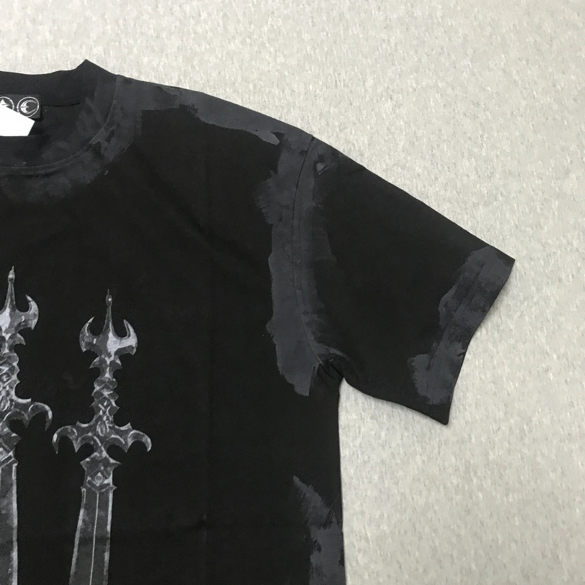 Vintage star moon print t-shirt photo 8