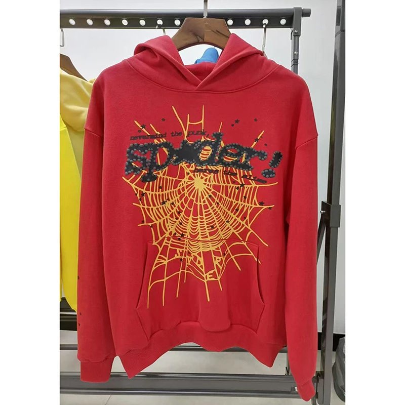 Spider Web Hoodie Fleece 450G photo 4