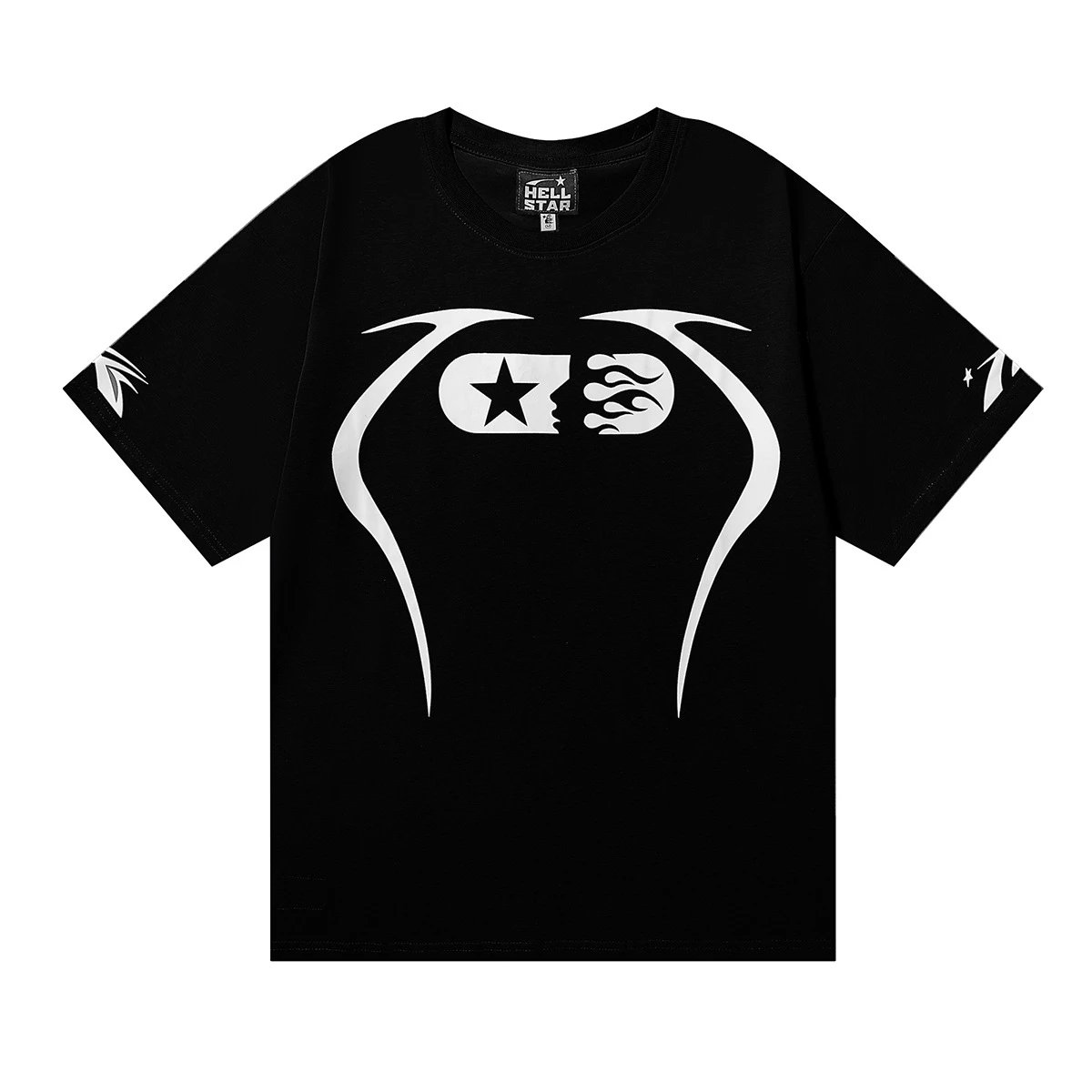 Cracked Print T-Shirt photo 8