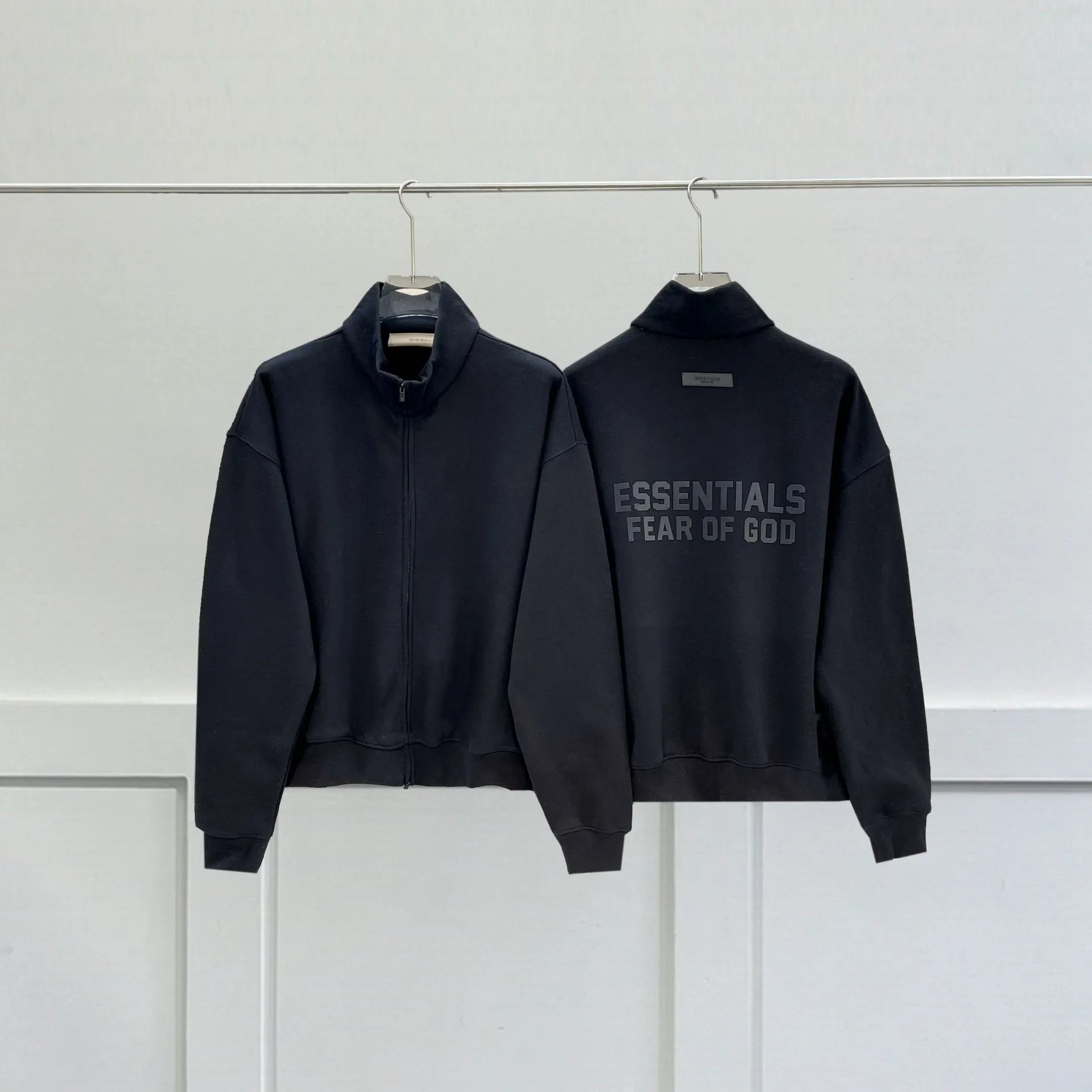 Stand Collar Zip Hoodie photo 2