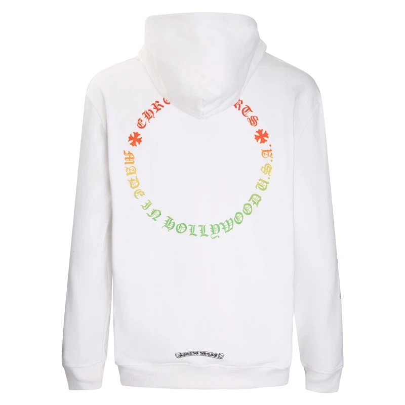 Sanskrit Print Cotton Hoodie photo 6