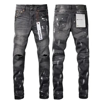Ripped Patch Denim Jeans photo 2