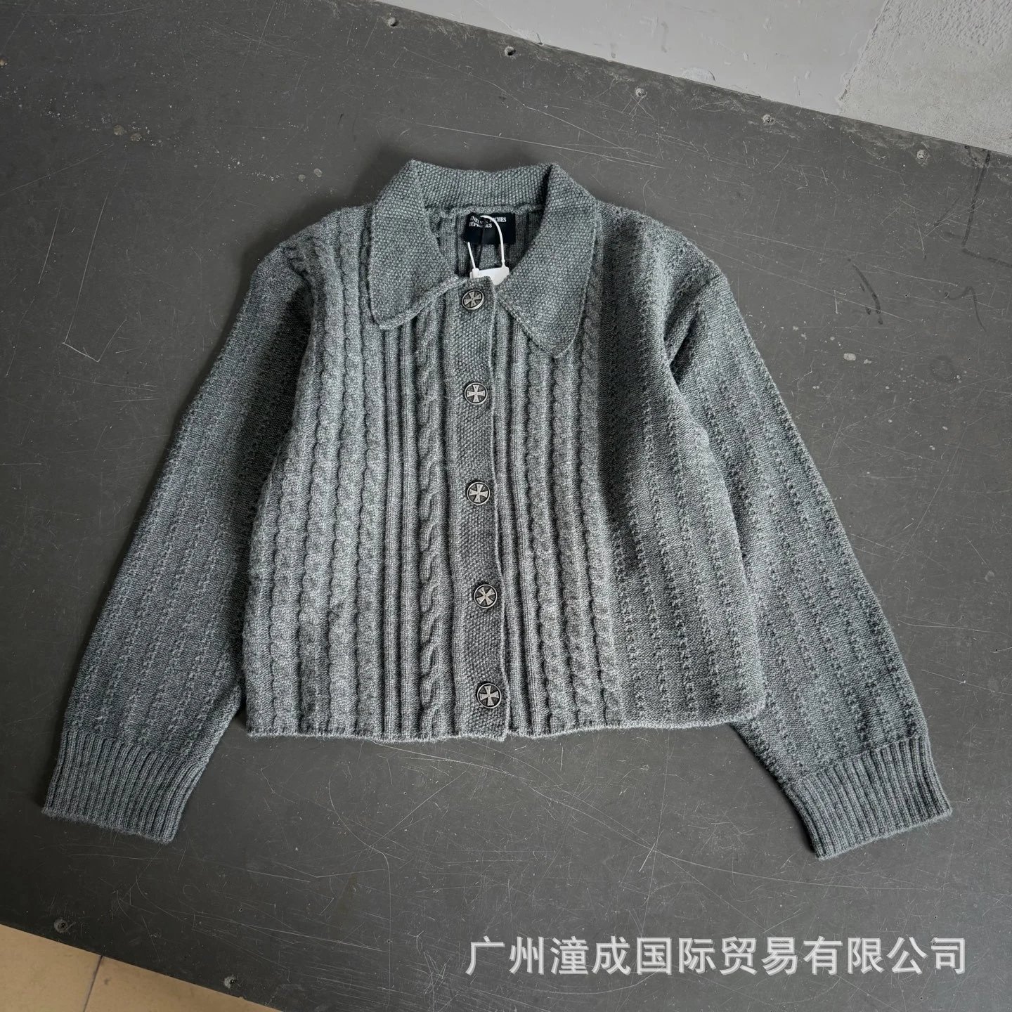 Vintage Distressed Knit Sweater photo 3
