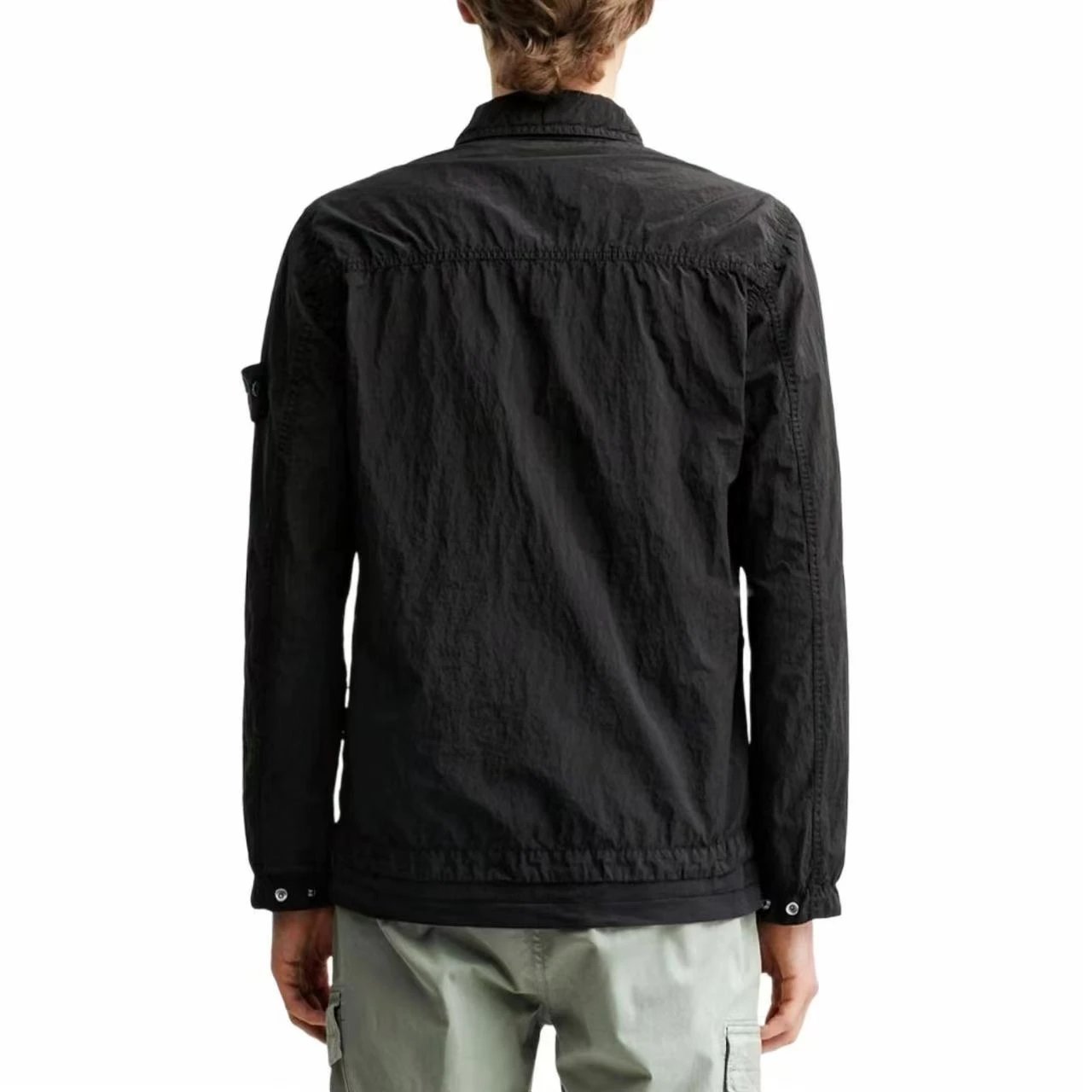 Utility Thin Shirt Jacket with Metal Nylon Pockets photo 7