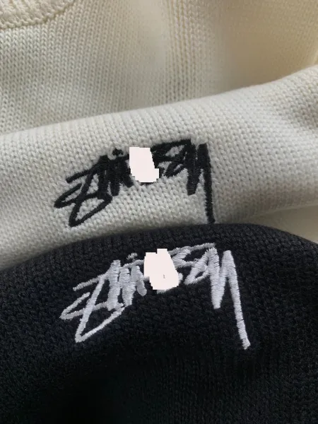 Design Graphic Knit Sweater Black - 18