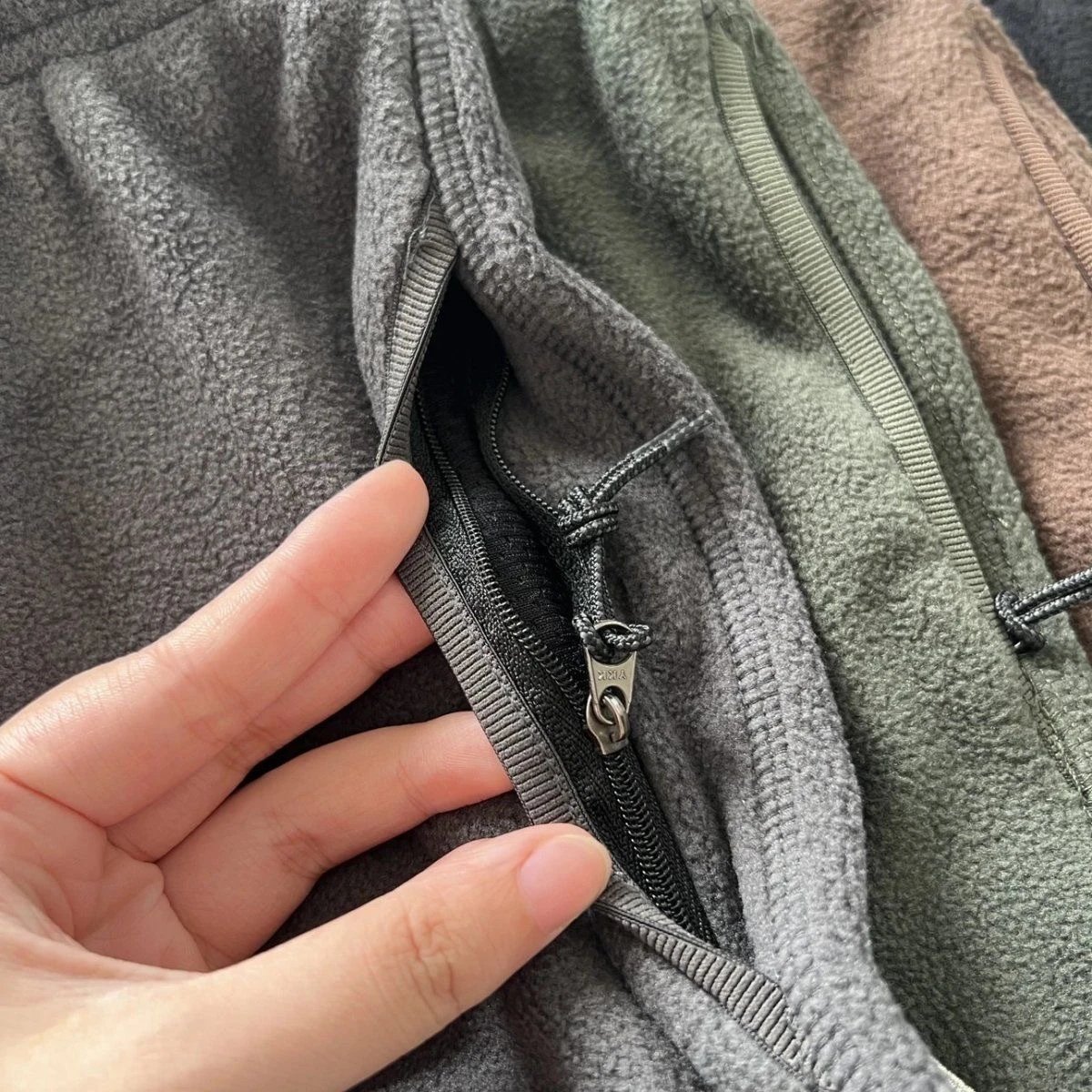 Double-Sided Fleece Joggers photo 5