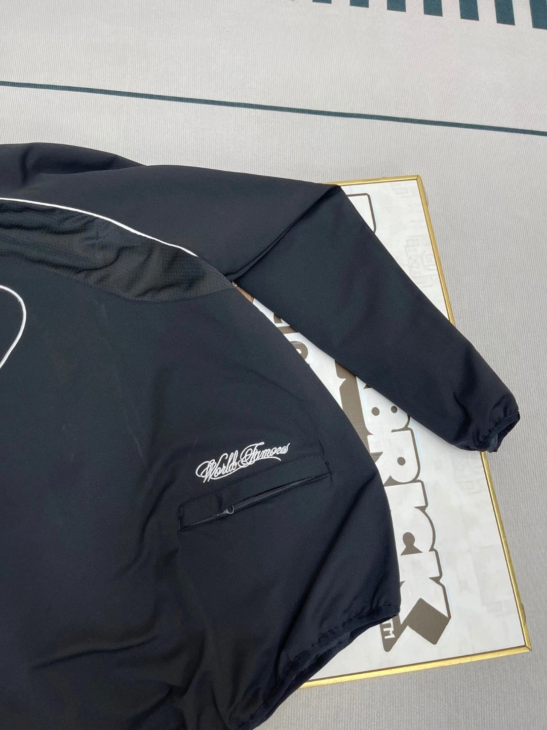 Spring Embroidered Swoosh Jacket photo 8