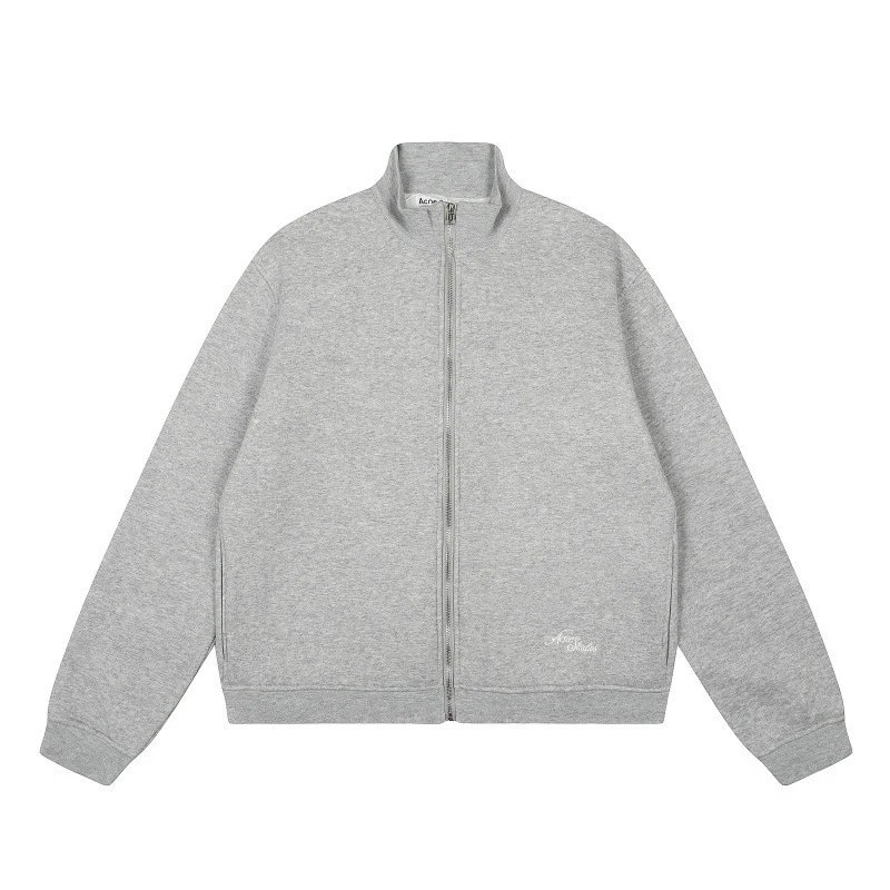 Back Logo Embroidery Zip Jacket photo 3