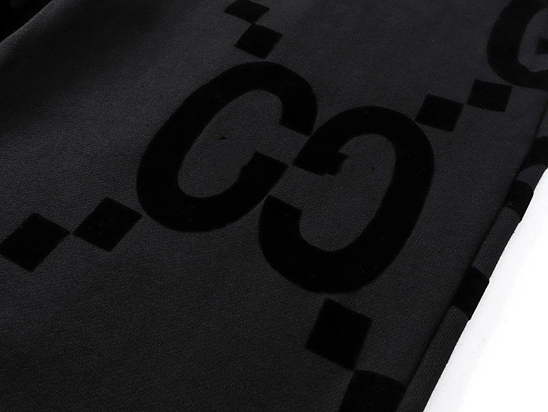 Gucci GG Monogram Black Sweatpants - 11