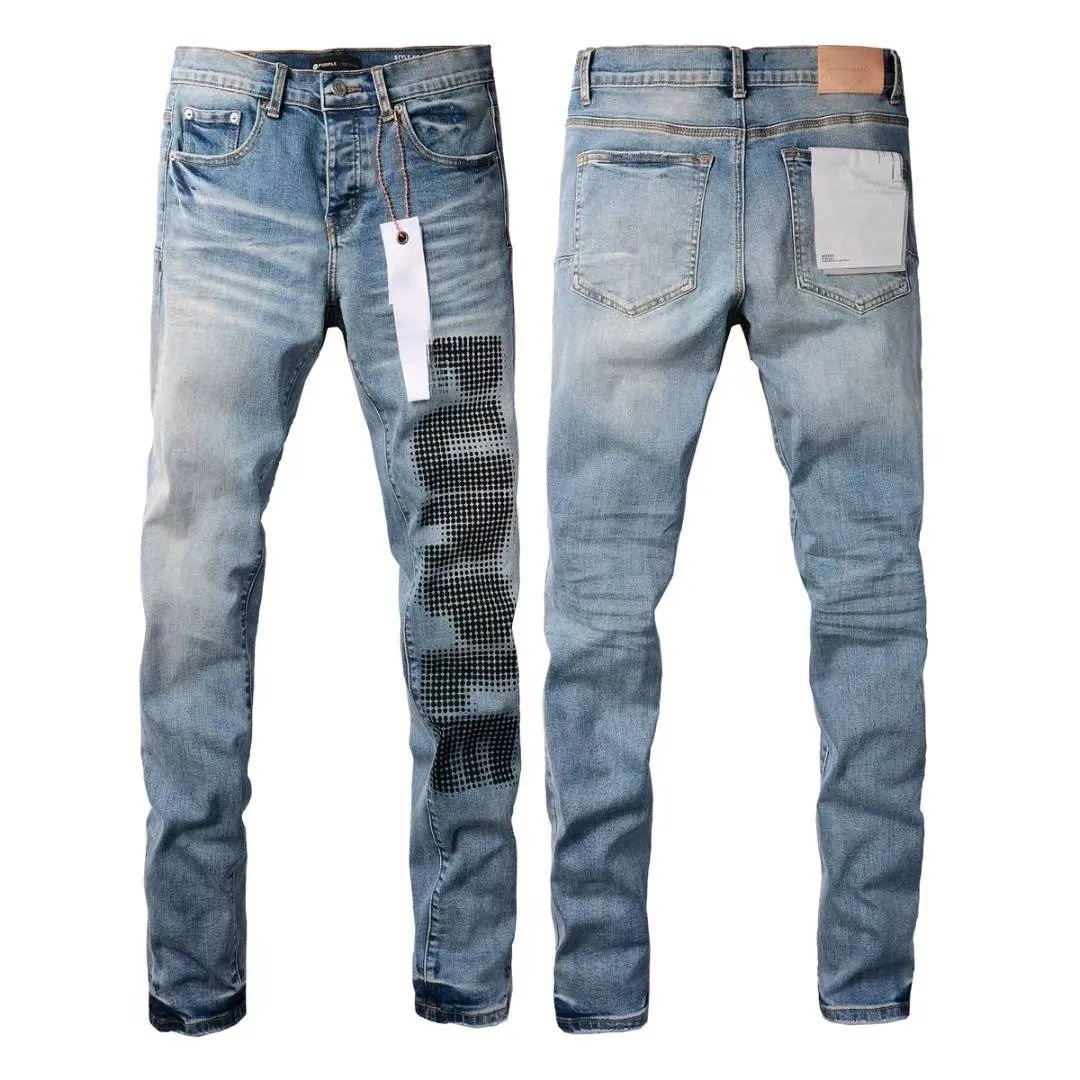 European Slim Stretch Ripped Jeans photo 2