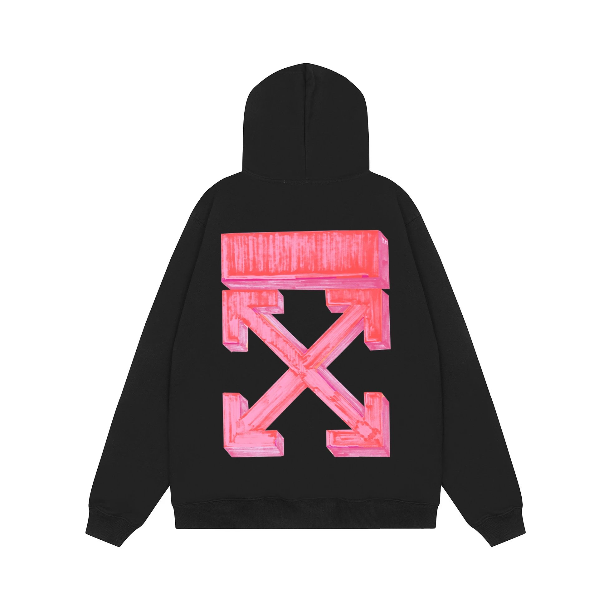 Sketch Line Arrow Hoodie photo 4