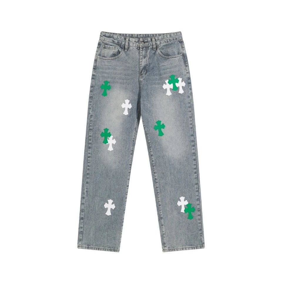 Leather Label Water Wash Jeans photo 2