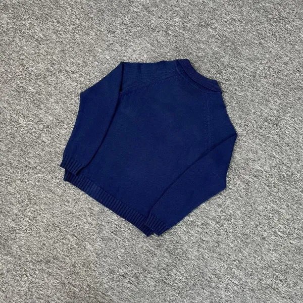 Arte Knit Polo Cream Sweater - 13