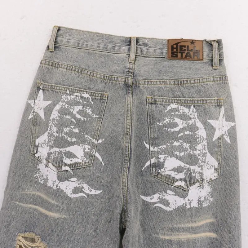 Distressed Denim Jeans photo 8