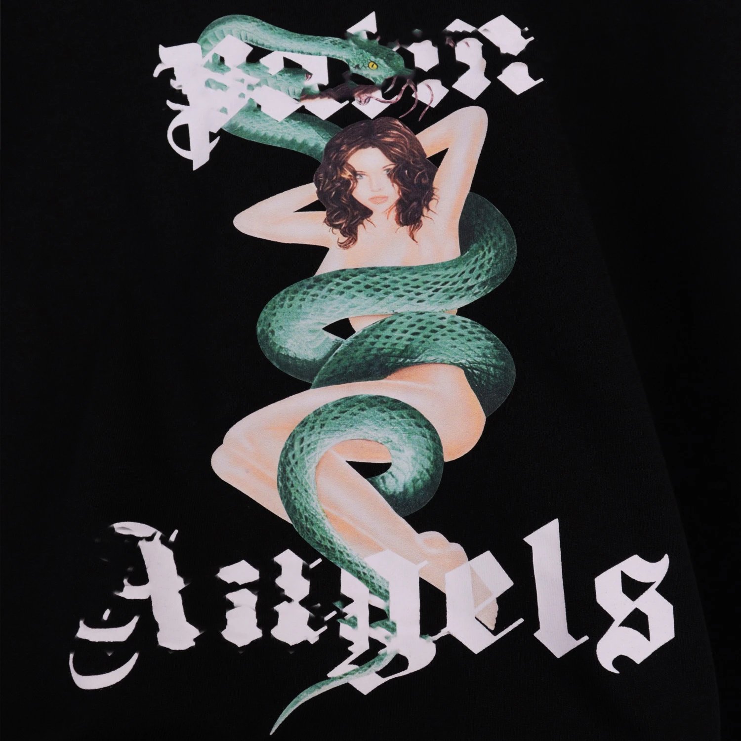 Spiral Snake Print T-Shirt photo 4