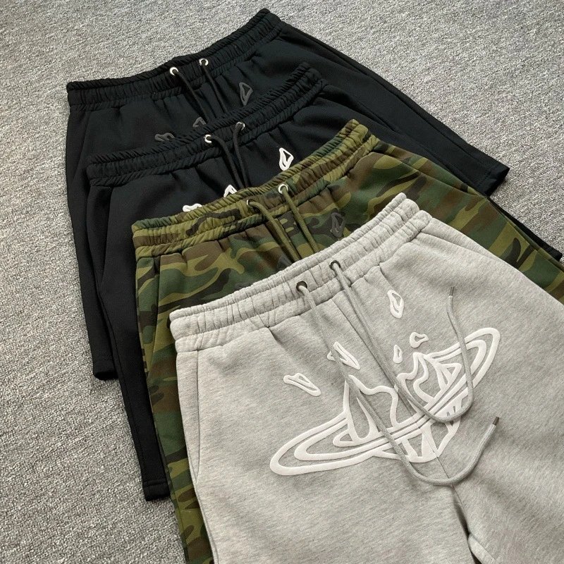 BP Broken Planet Foam Print Relaxed Shorts photo 7