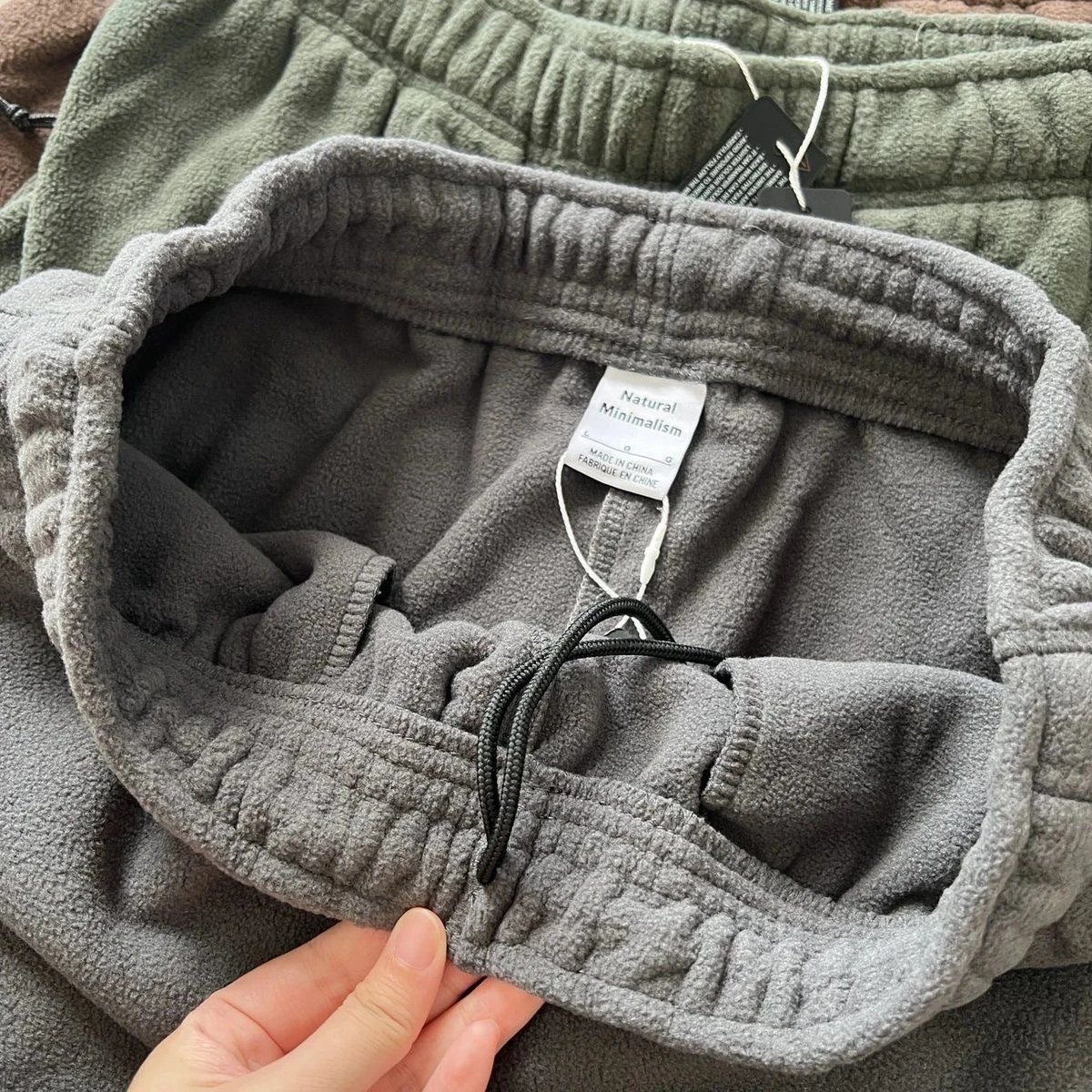 Double-Sided Fleece Joggers photo 8