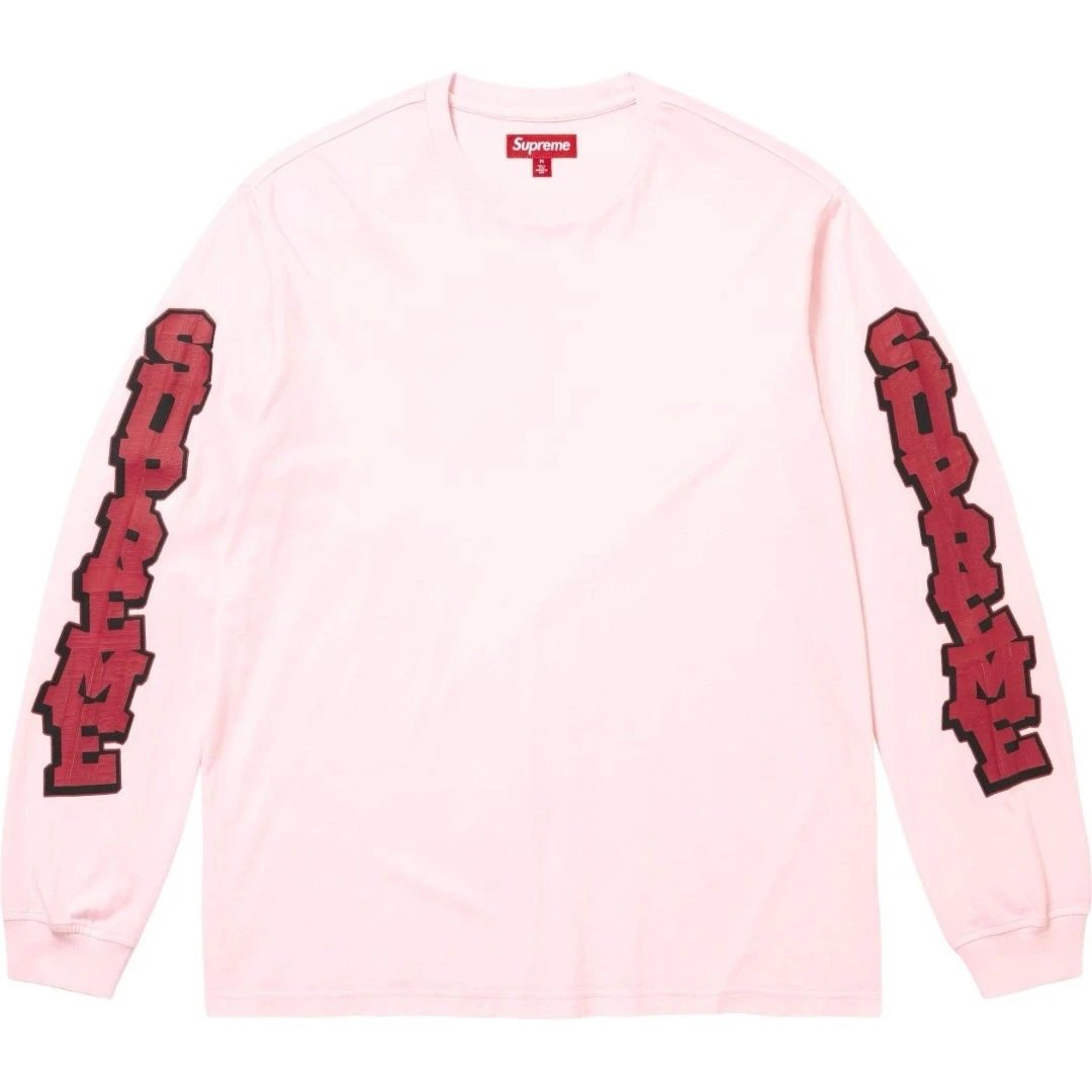 Lettered Athletic Jersey Long Sleeve T-Shirt photo 4