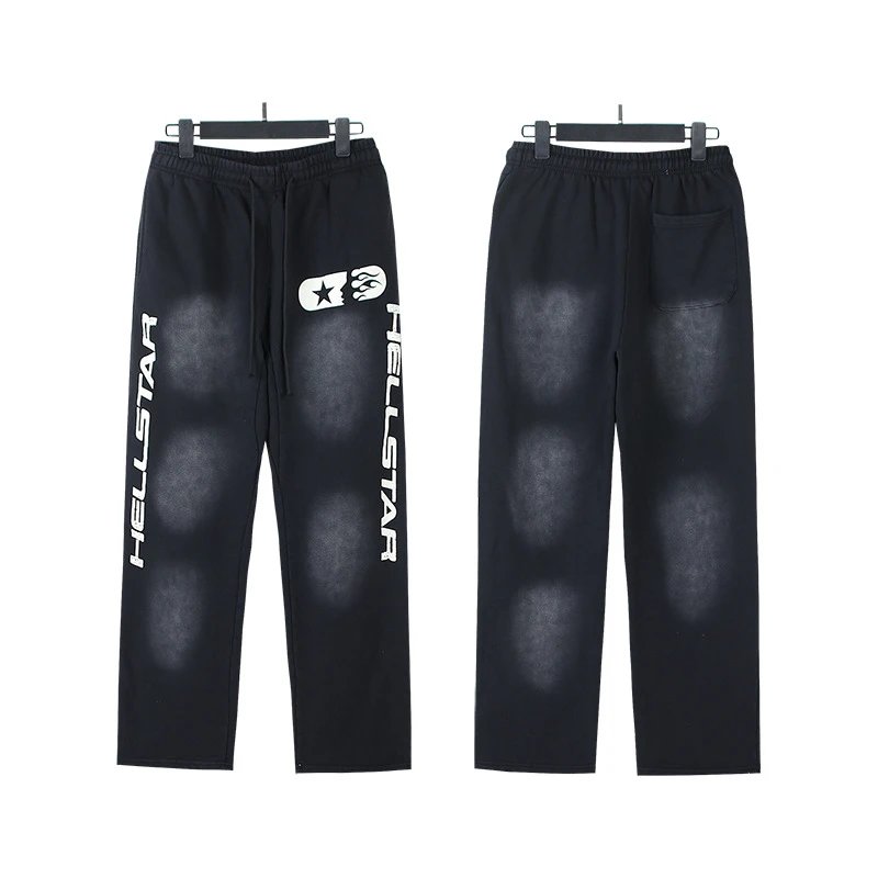 Ink Wash Distressed Hoodie and Sweatpants Set photo 7