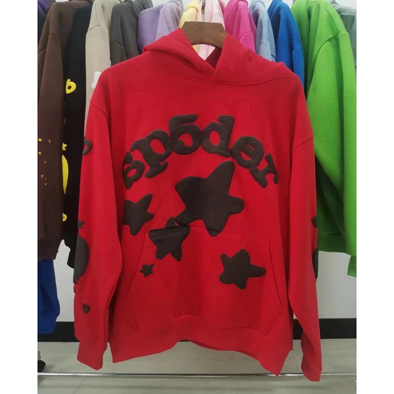 450G Fleece Couple Hoodie Embroidered photo 7