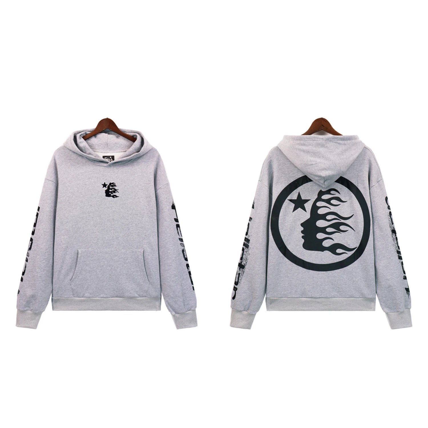 Embroidered Retro Hoodie Sweatshirt photo 6