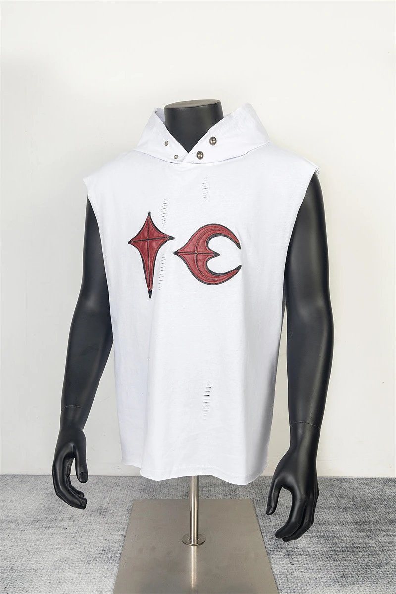 Star Moon Patch Embroidery T-Shirt photo 8