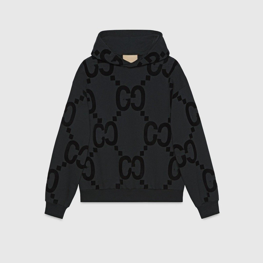 Gucci GG Monogram Black Sweatpants - 6