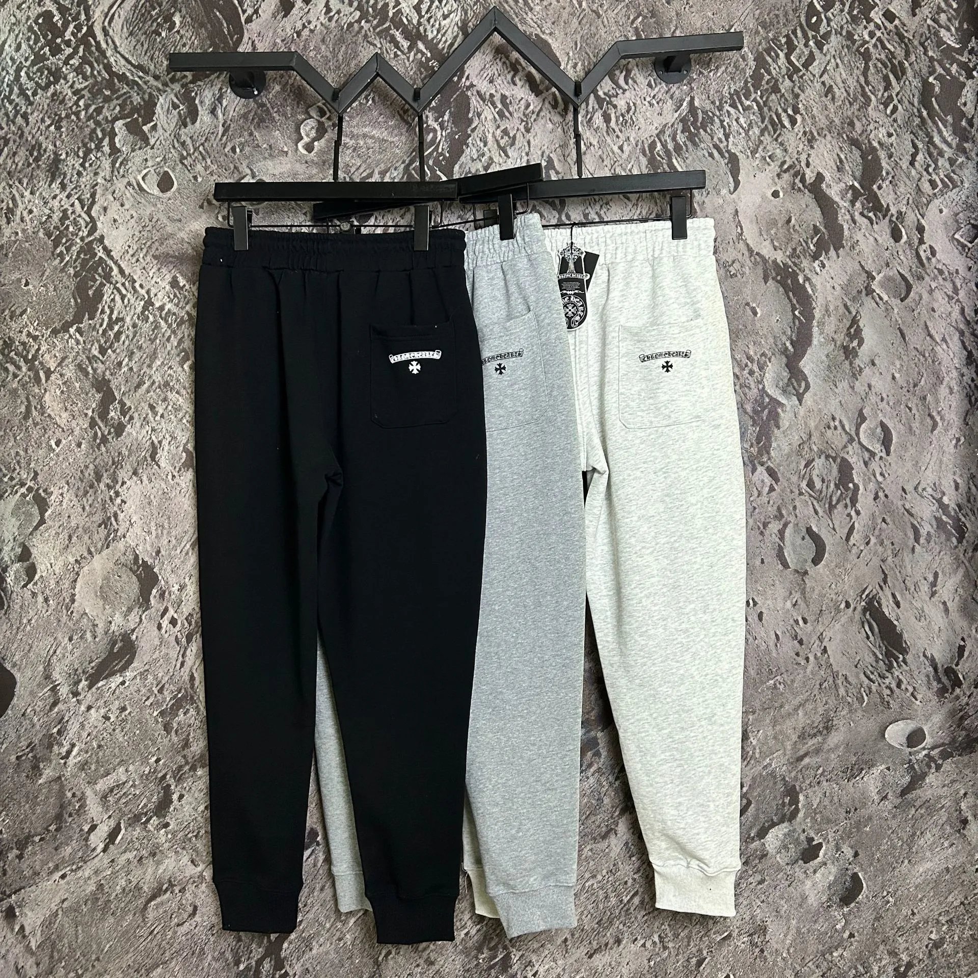 Letter Sanskrit Logo Drawstring Sweatpants photo 7