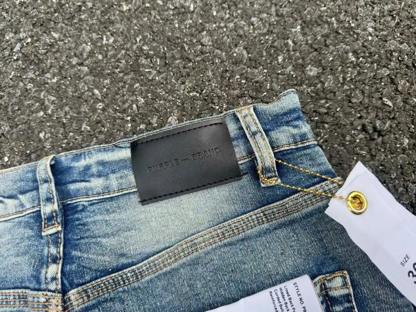 Distressed Printed Skinny Jeans photo 6