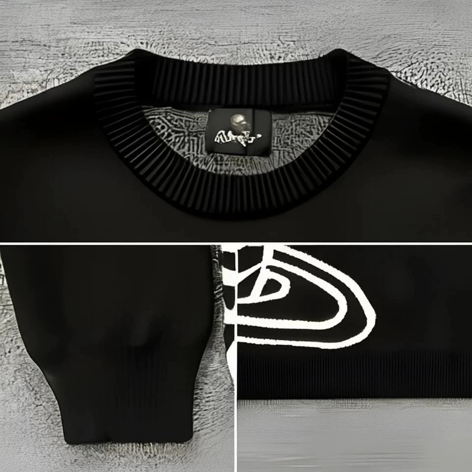 BP Planet Embroidered Logo Knit Sweater photo 7