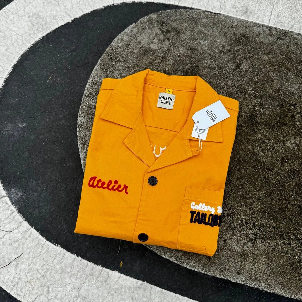 Embroidered Canvas Work Shirt photo 2